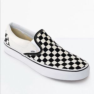 Checkered Vans